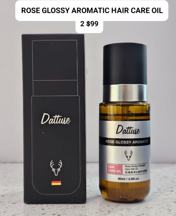 2 ROSE GLOSSY AROMATIC HAIR CARE OIL
