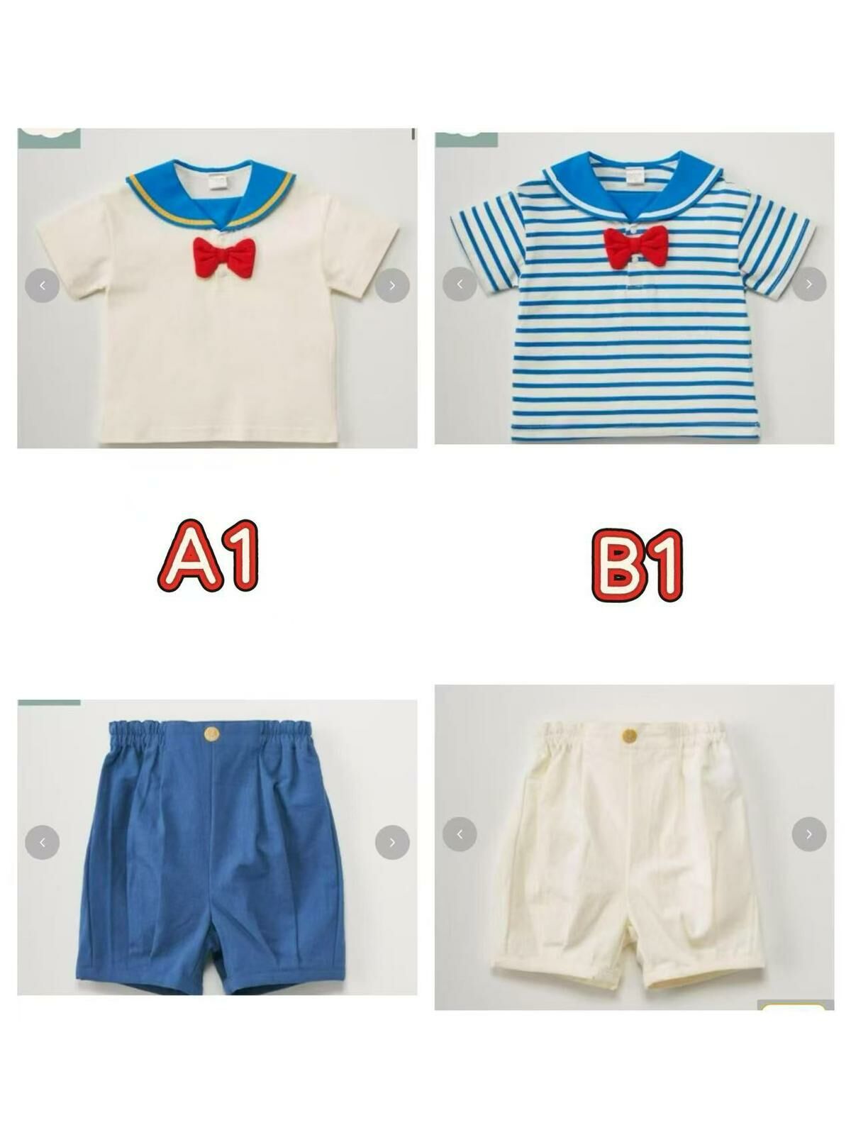 日單 futa&唐老鴨海軍領系列