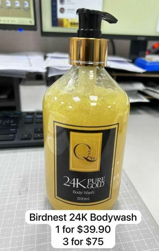 3 BIRDNEST 24K BODYWASH