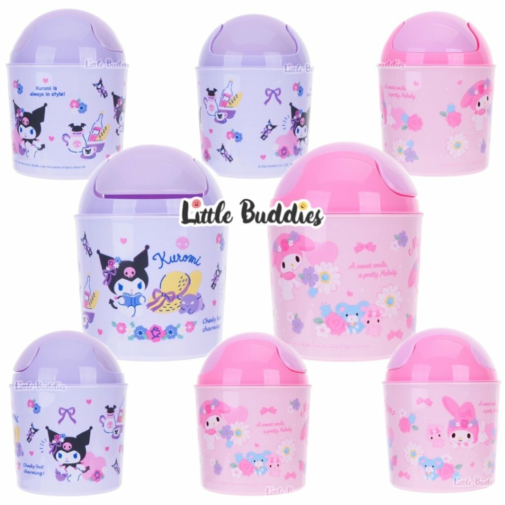 SALE 港版Sanrio 桌上圓形垃圾桶