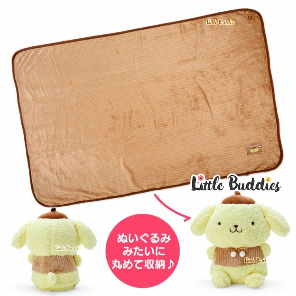 日版Sanrio 溫暖家居系列 3用小毛毯