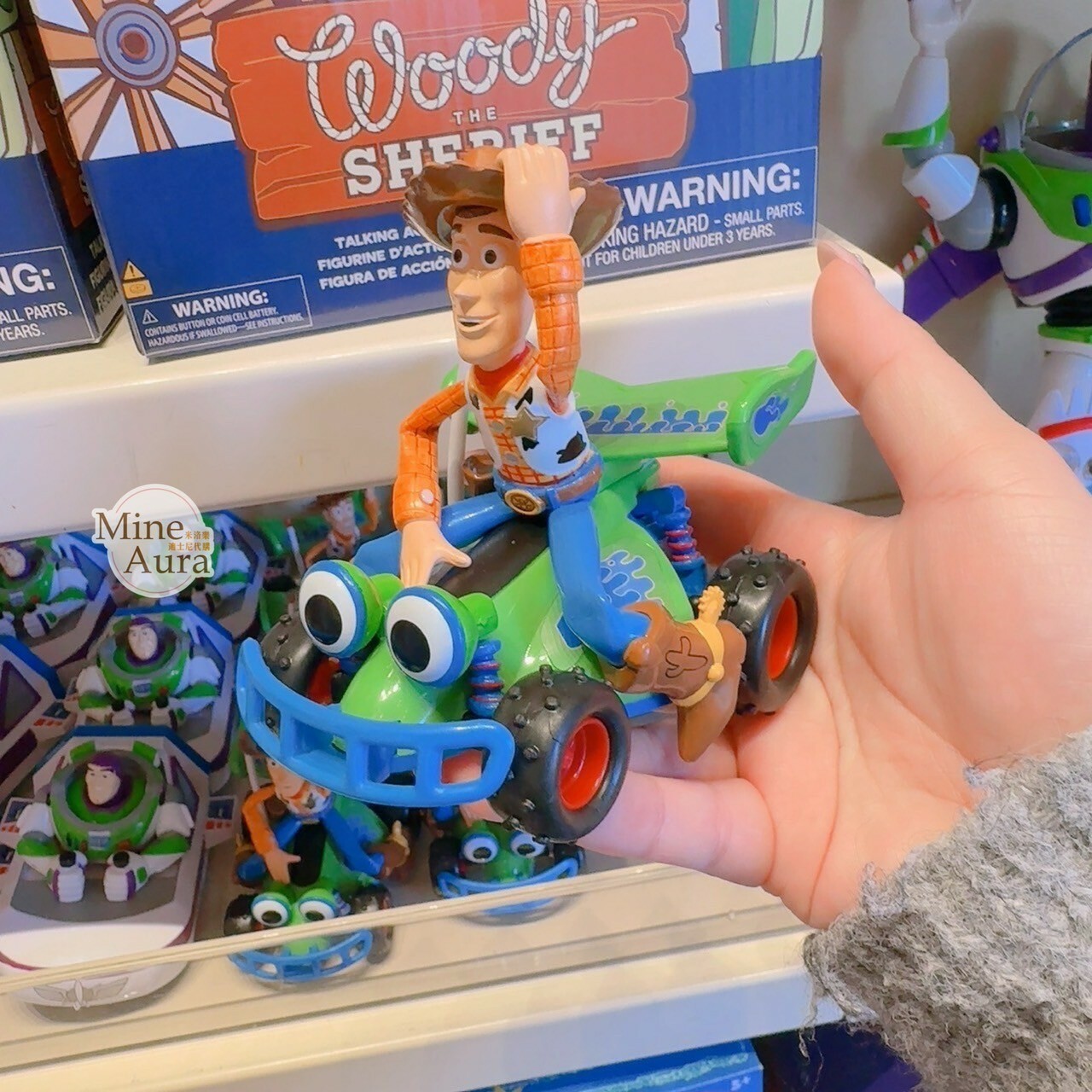 胡迪 Woody 摸牛仔帽 遙控車造型 玩具車 迴力車 玩具總動員 Toy Story -香港迪士尼樂園