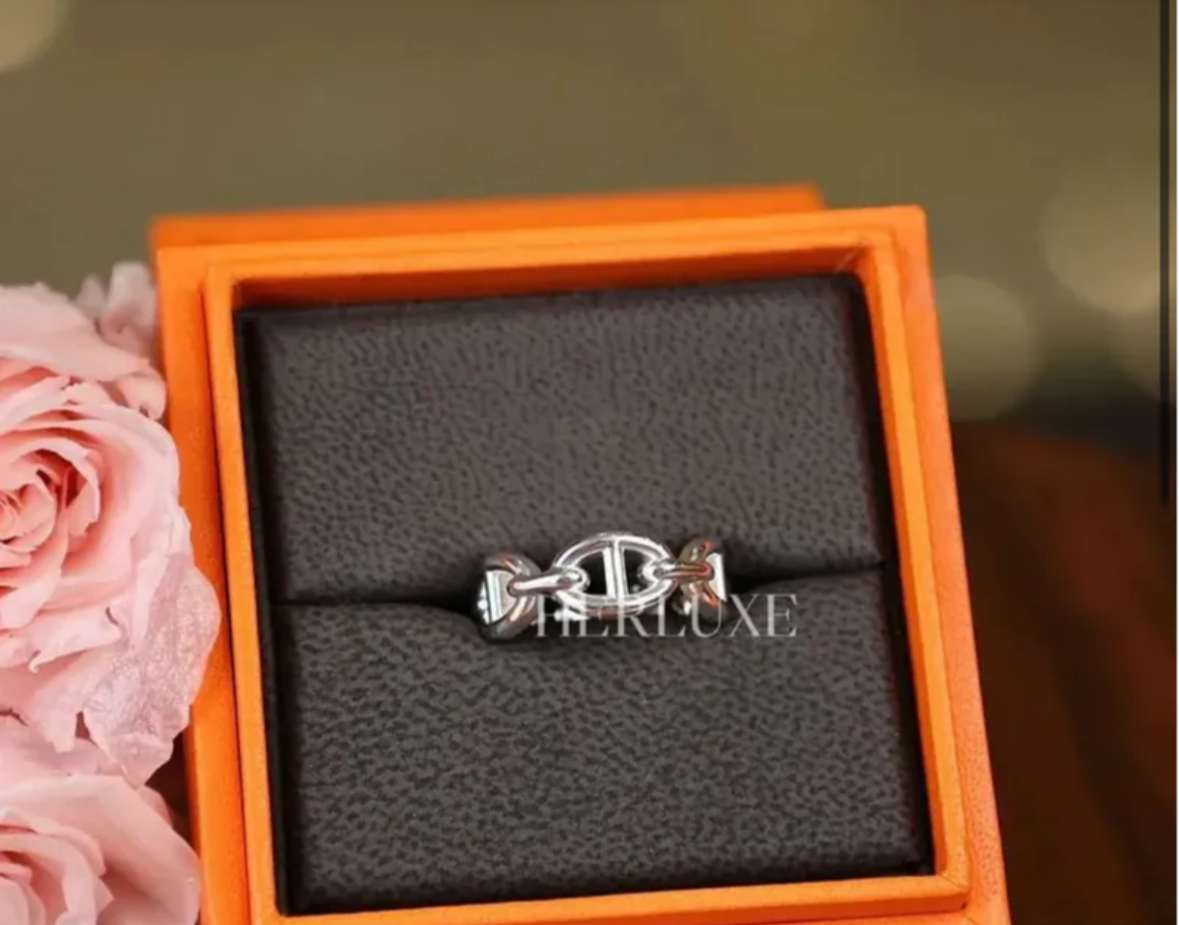 Chaine d' ancre 925 enchainee ring size 50 52 53 54