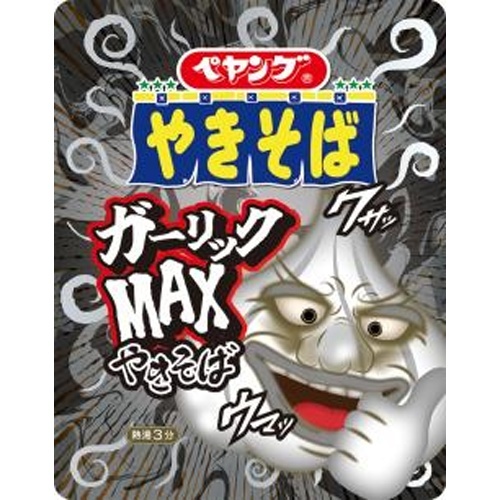 日本 Peyoung 炒麵 121g 大蒜 MAX