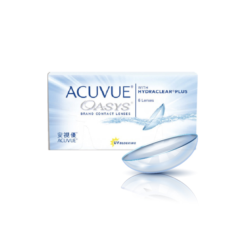 安視優歐舒適二週拋(6片)
