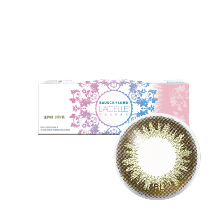 博士倫蕾絲炫眸迷眸系列彩色日拋迷眸綠(10片）