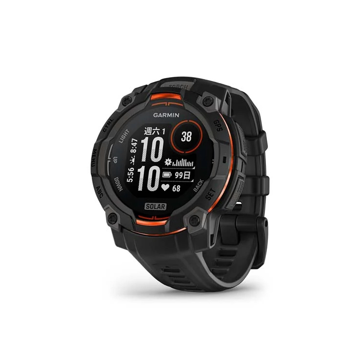 Garmin Instinct 3 45mm Solar 本我系列 GPS 太陽能智慧腕錶