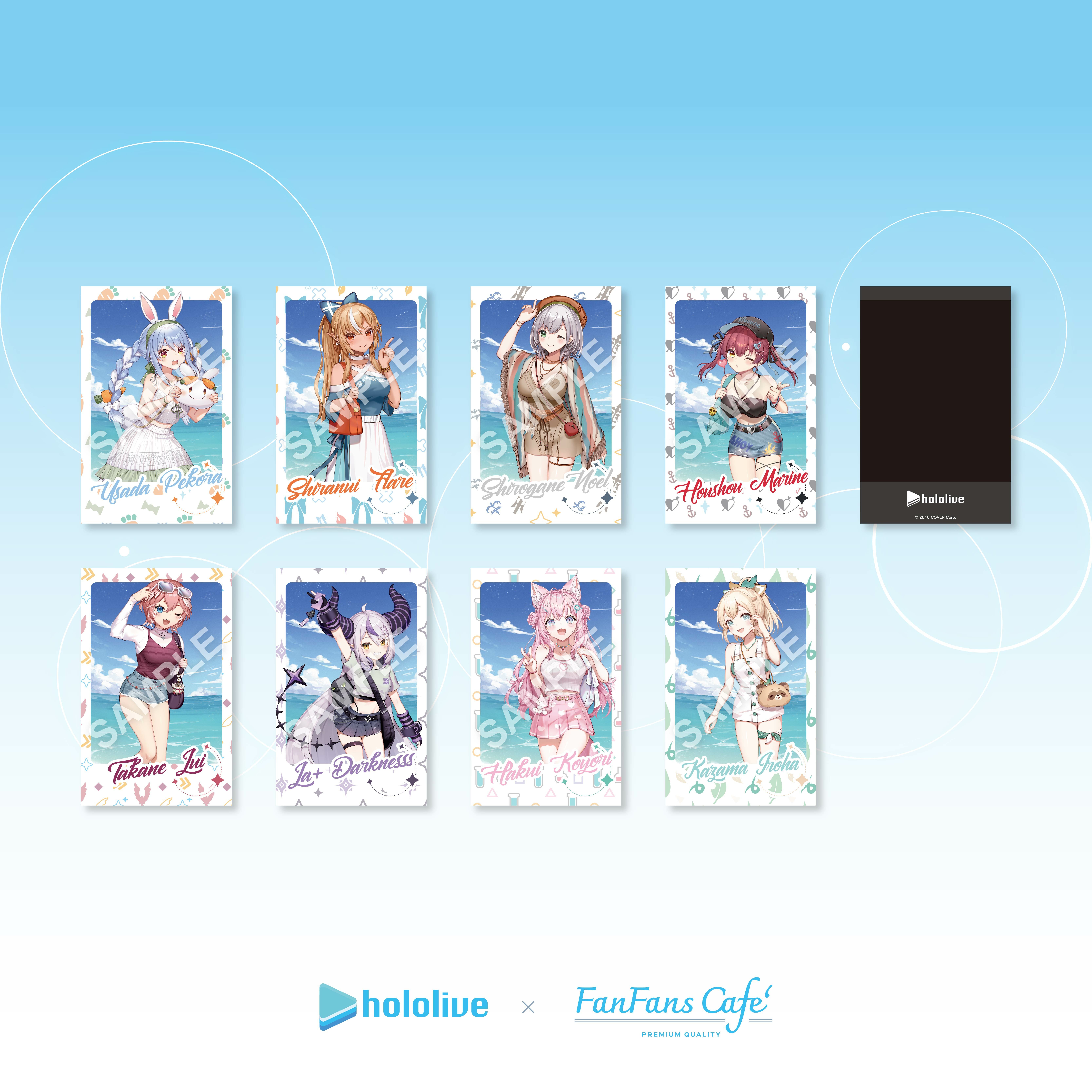 hololive-熱帶拾光系列-拍立得小卡-盲抽(共8款)