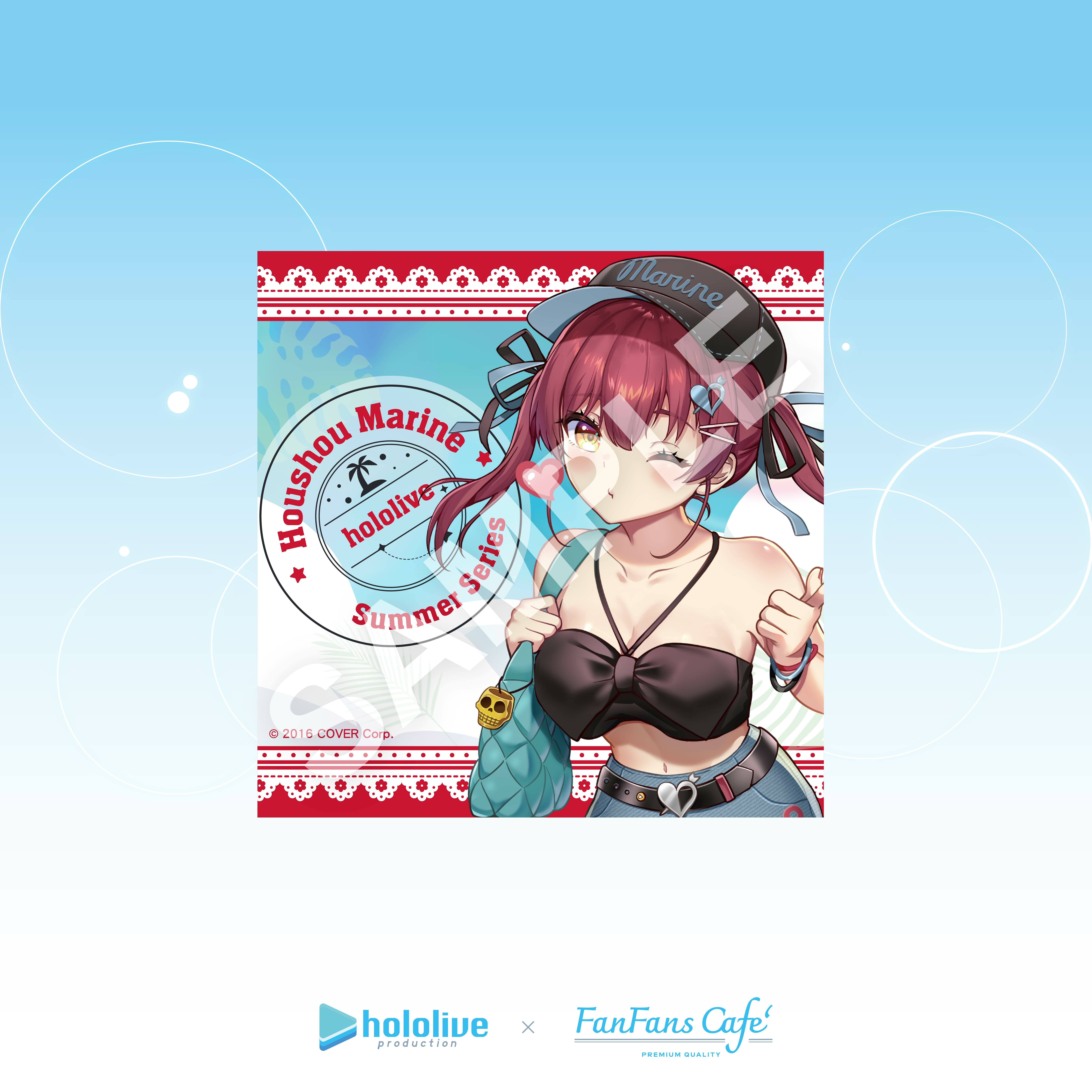 hololive-熱帶拾光系列-陶瓷杯墊-寶鐘瑪琳