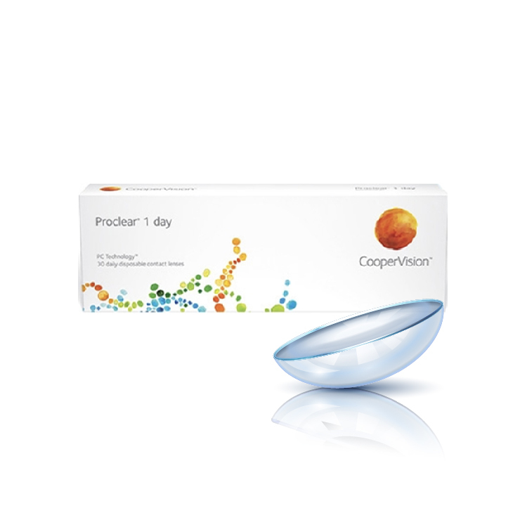 酷柏寶晴透明日拋(30片）