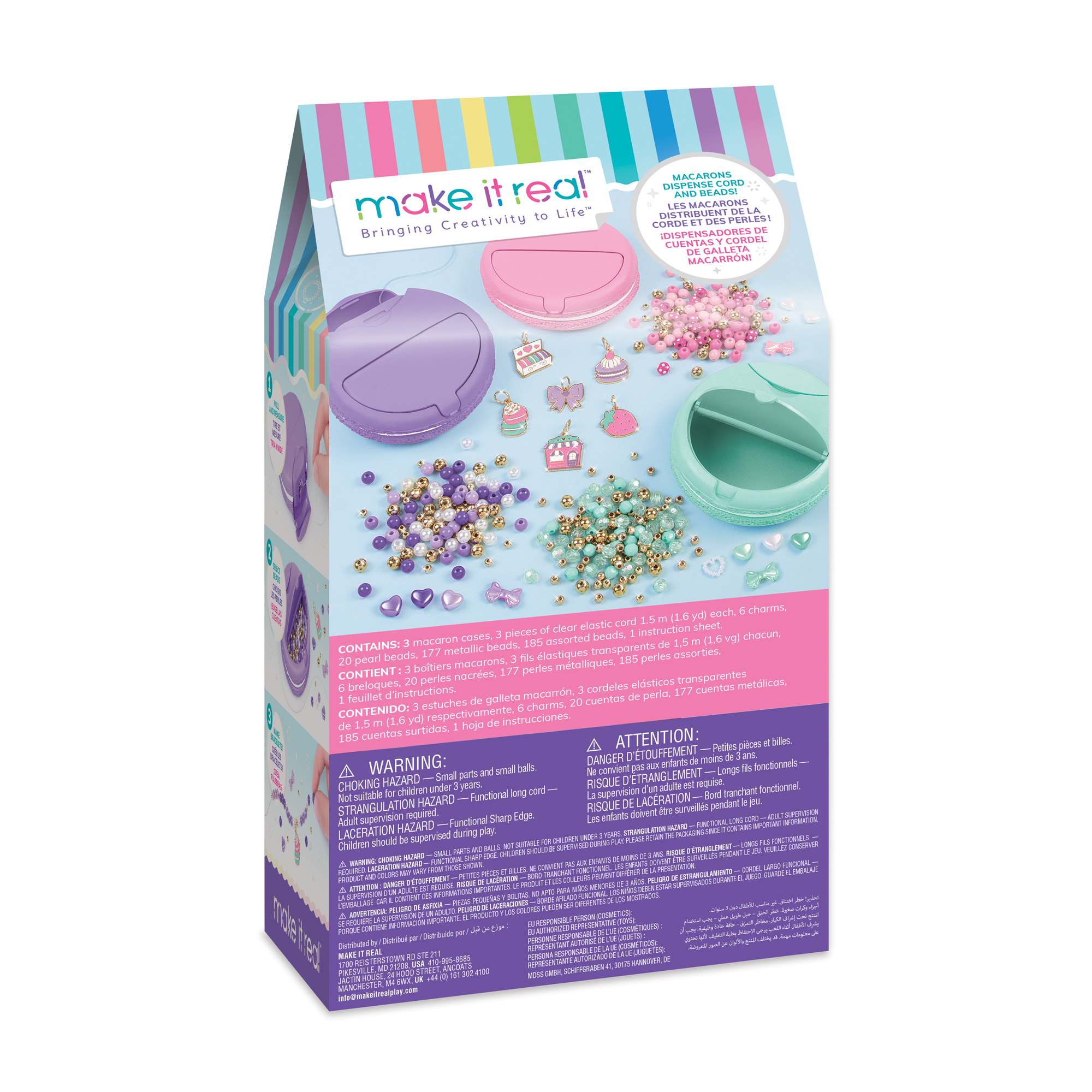 《 美麗夢工坊 Make It Real 》 美麗夢工坊 - 甜蜜馬卡龍串珠