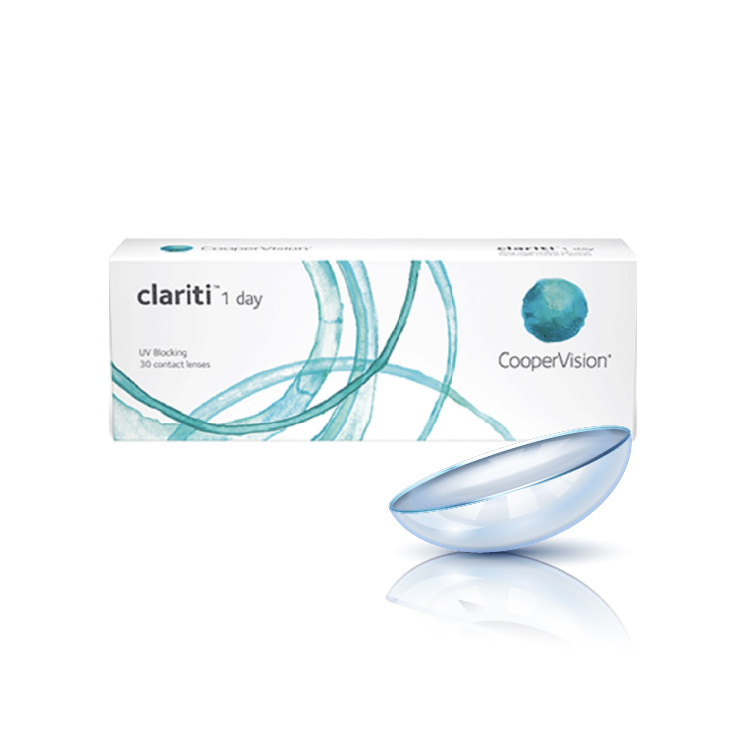 酷柏珂朗清矽水膠透明日拋(30）