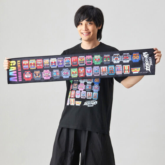 223764 Pbandai 預訂 2025/4月 仮面ライダーガヴ＆仮面ライダーシリーズ 　ゴチゾウ　マフラータオル　超英雄祭2025