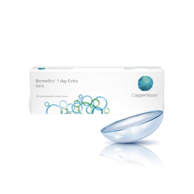 酷柏佰美視睛潤散光透明日拋(30片）