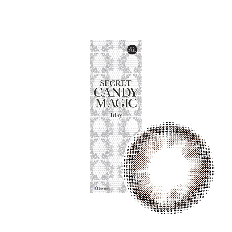 魔幻糖果彩色日拋(10片)巧克力摩卡