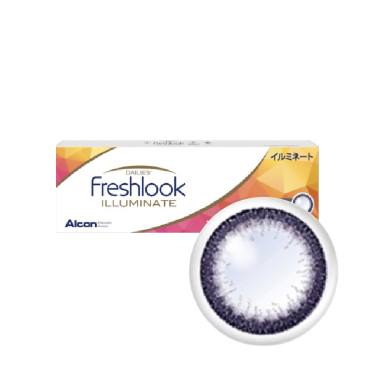 愛爾康睛艷自然系列彩色日拋(10片)星鑽黑