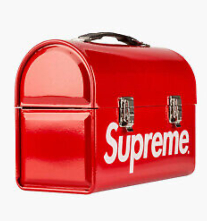 SUPREME METAL LUNCH BOX RED 午餐盒