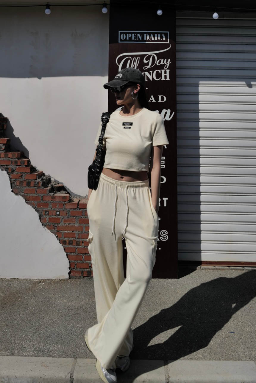 棉質磨毛工裝套裝*2色