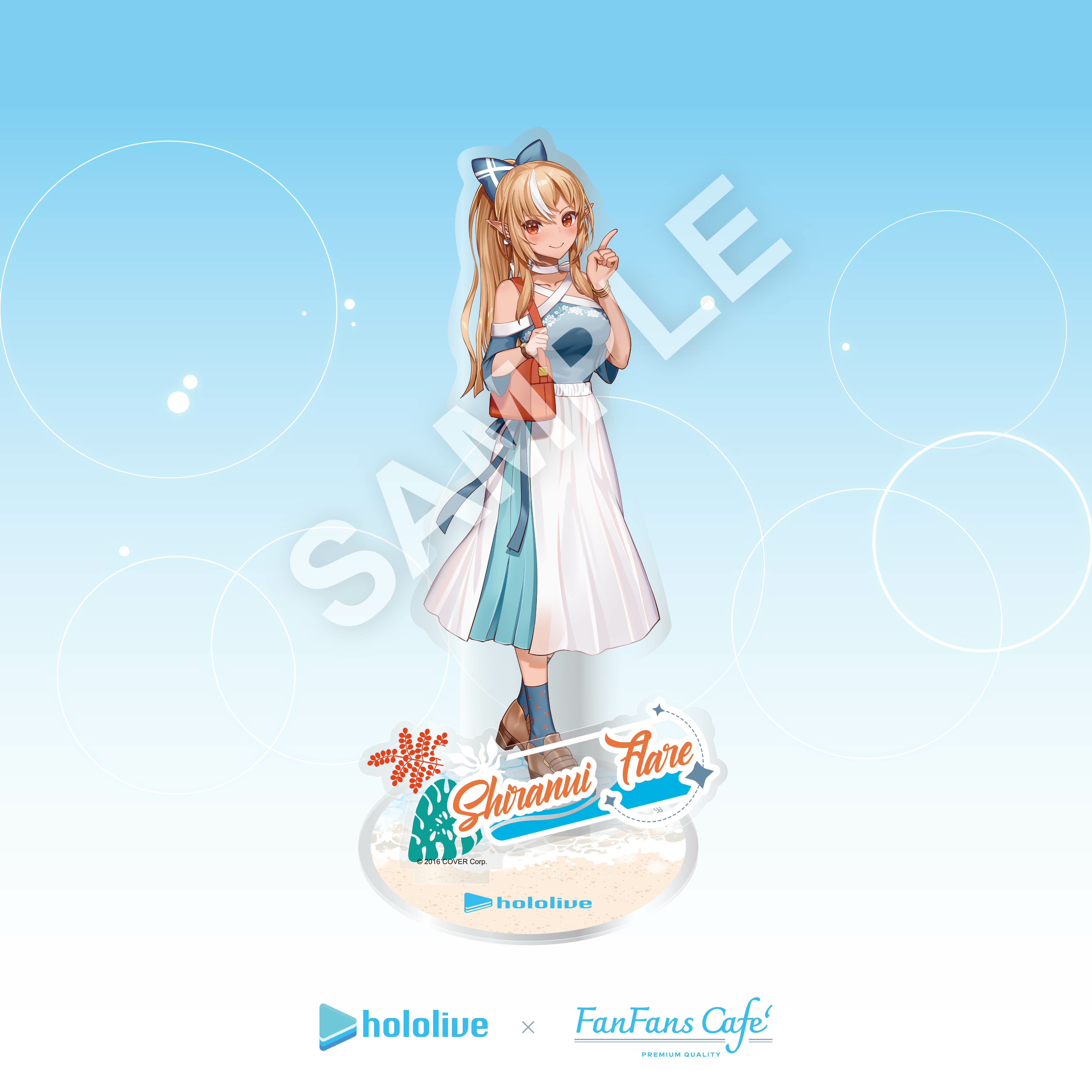 hololive-熱帶拾光系列-壓克力立牌-不知火芙蕾雅