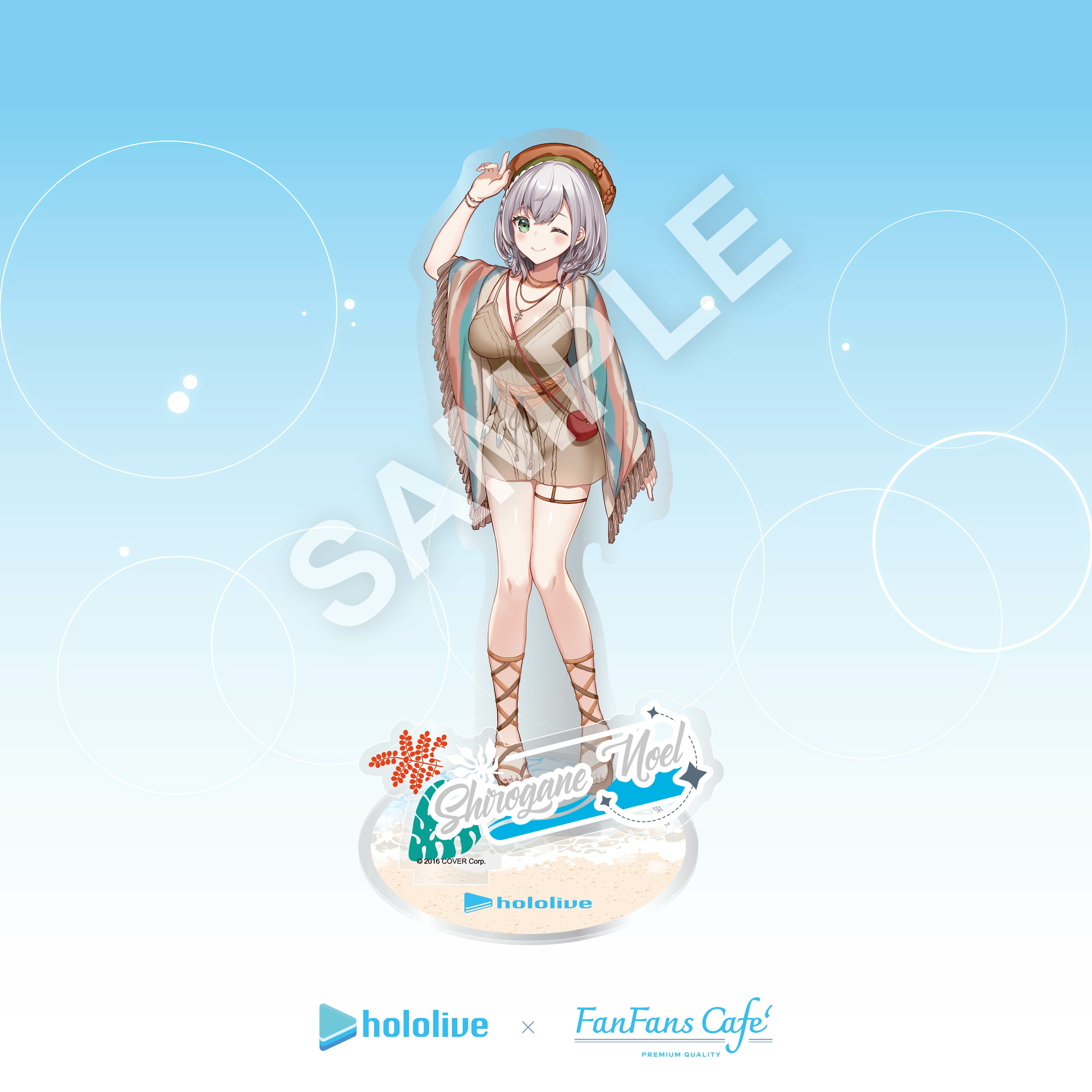 hololive-熱帶拾光系列-壓克力立牌-白銀諾艾爾