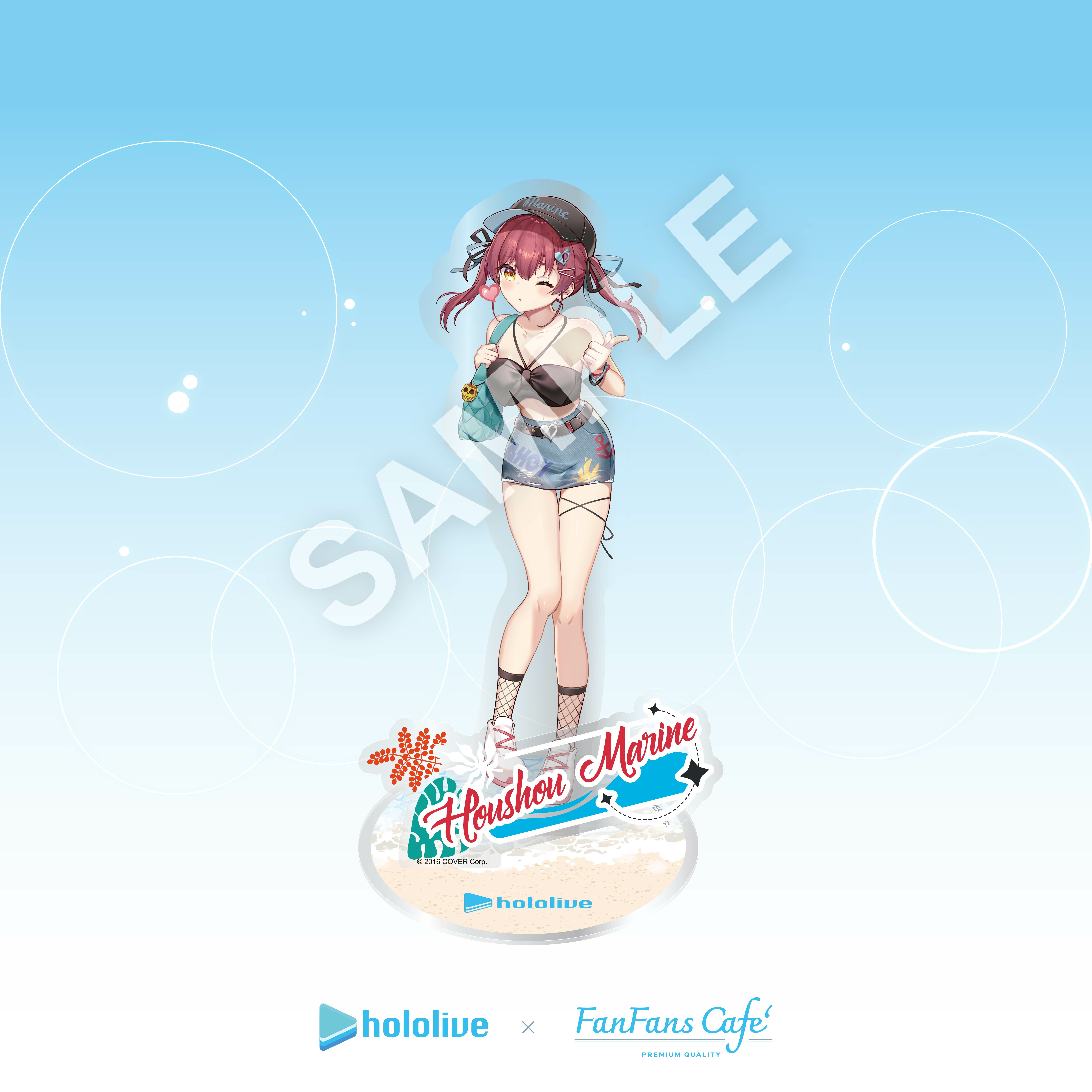 hololive-熱帶拾光系列-壓克力立牌-寶鐘瑪琳