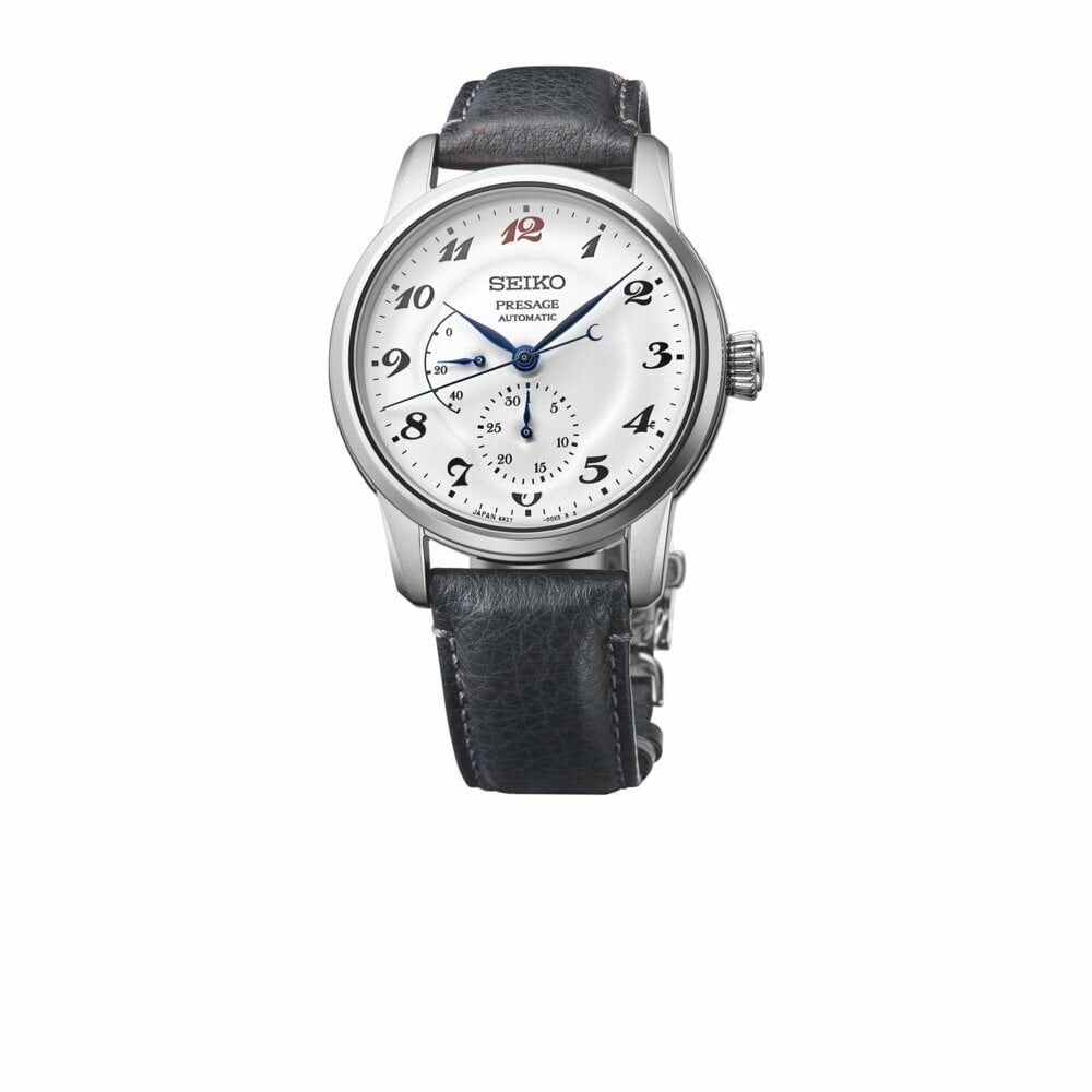 Seiko 精工 Presage automatic men's watch Seiko Presage Laurel Craftsmanship SPB401J1 Limited Edition 110週年限量琺瑯面盤自動機械皮革款男裝手錶