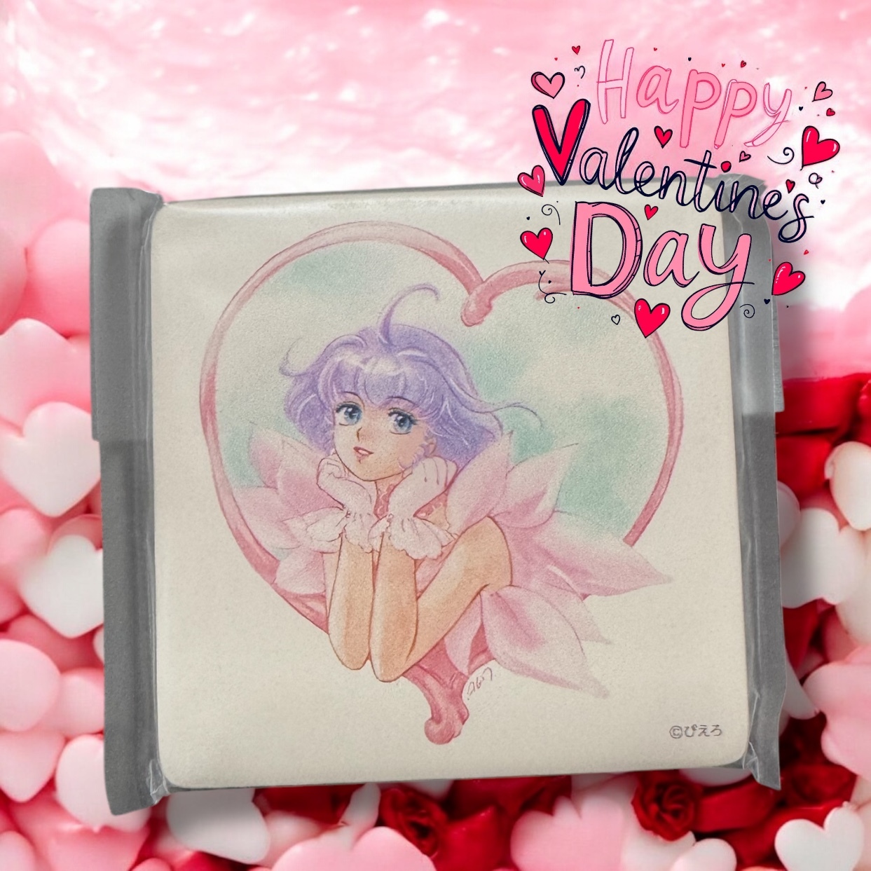 《情人節限定》小忌廉陶瓷杯墊 A