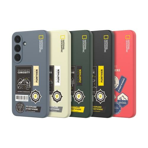National Geographic - Wappen Soft - Samsung S25 Case 國家地理矽膠手機軟殼