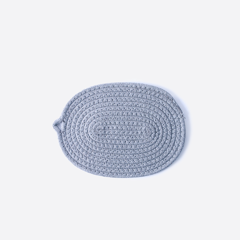 SP 繩編餐桌墊/灰