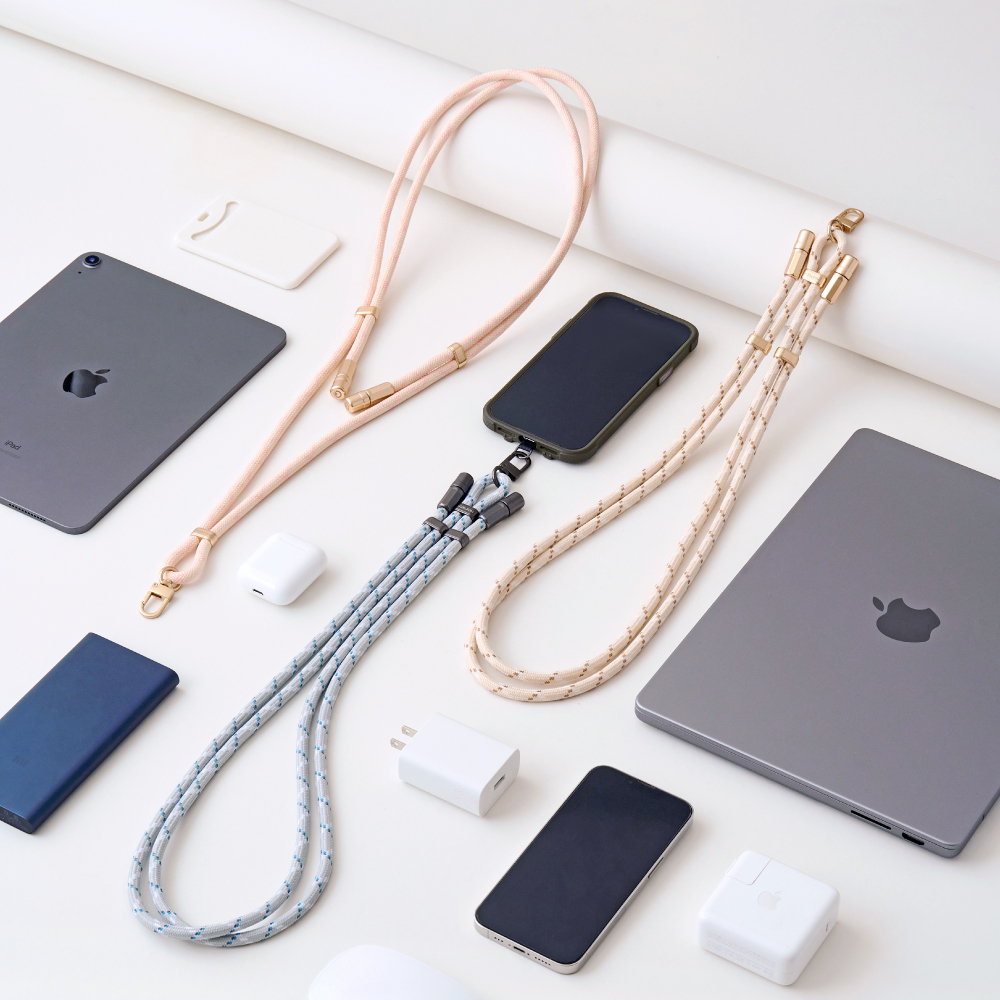 MOZTECH | 掛繩充電線1.8M 共3色