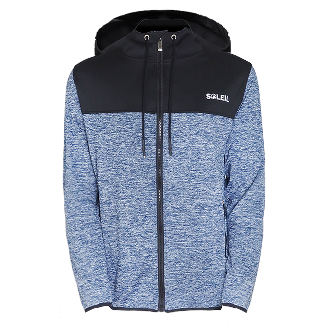 SOLEIL 配色保暖外套 中性款 (3色) 刷毛/戶外休閒 04CRC9104