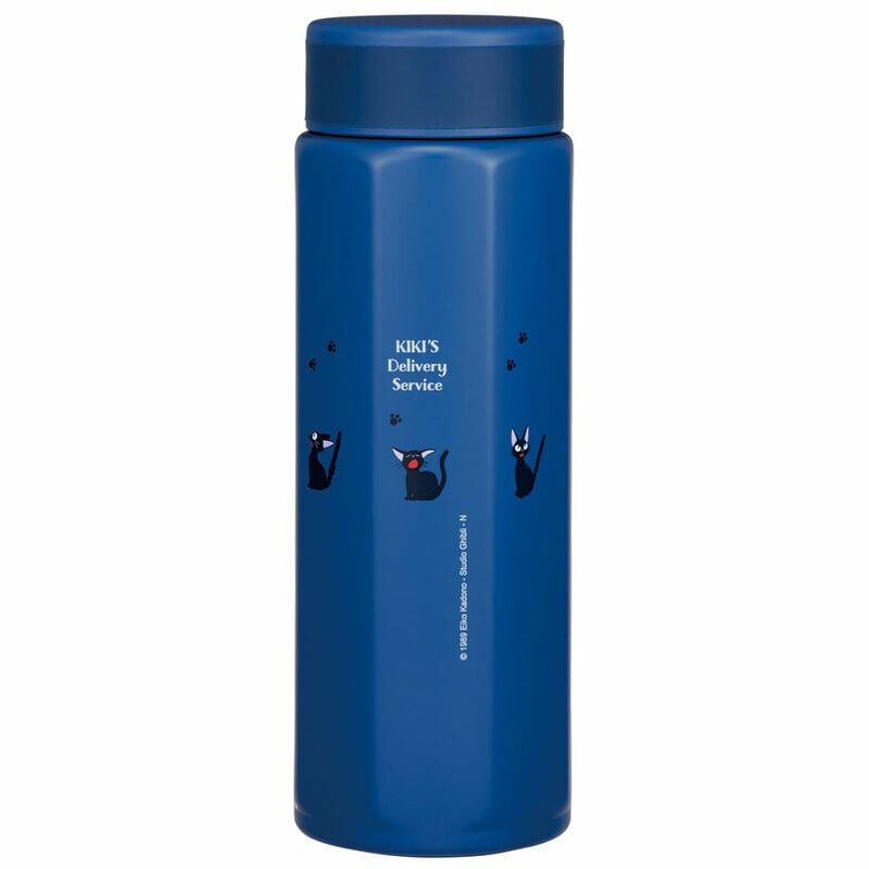 八角不鏽鋼保溫瓶 魔女宅急便 吉吉 500毫升