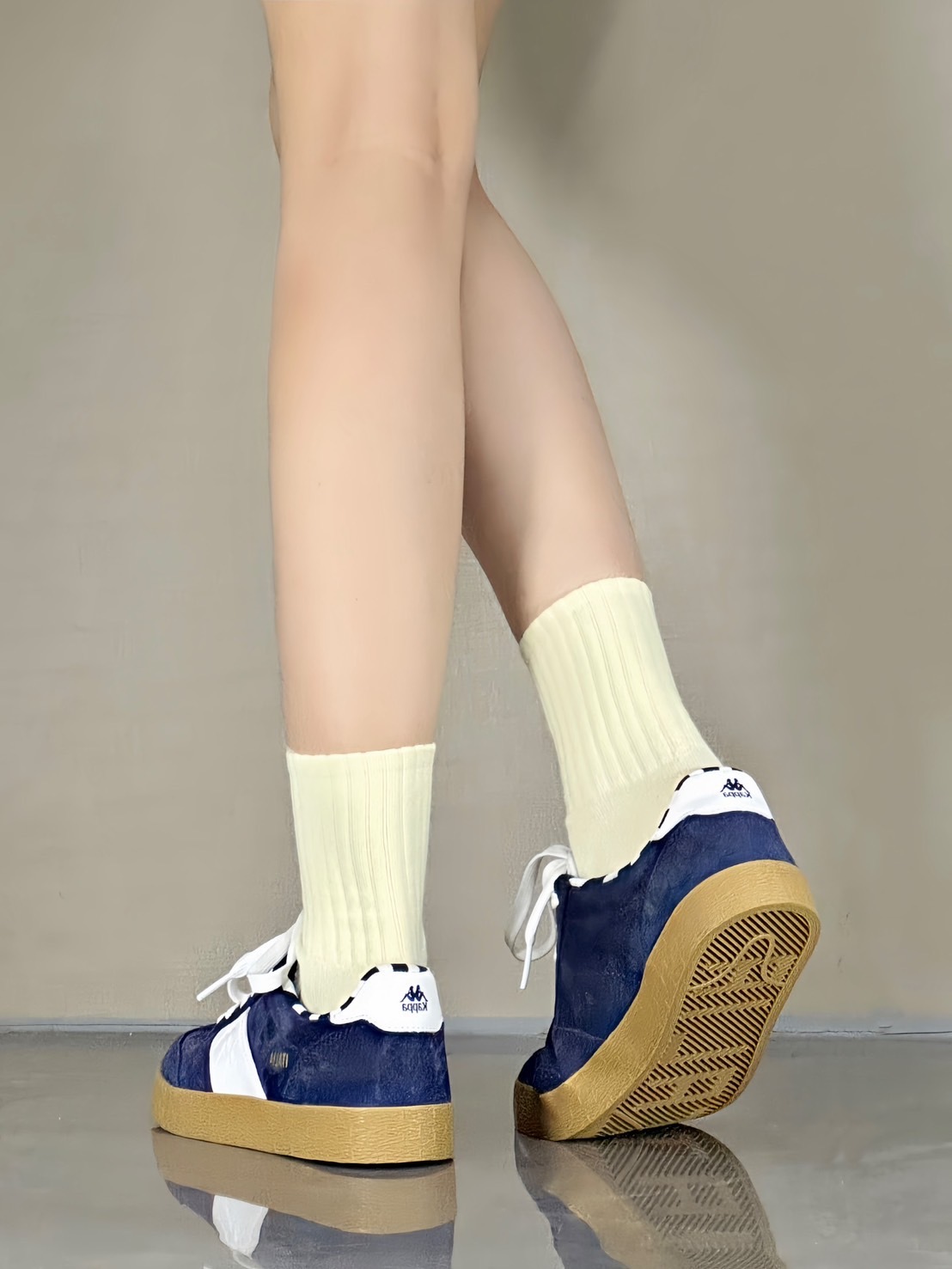 【預購】KAPPA 復古百搭德訓鞋 午夜藍 K0DY5CC06F906