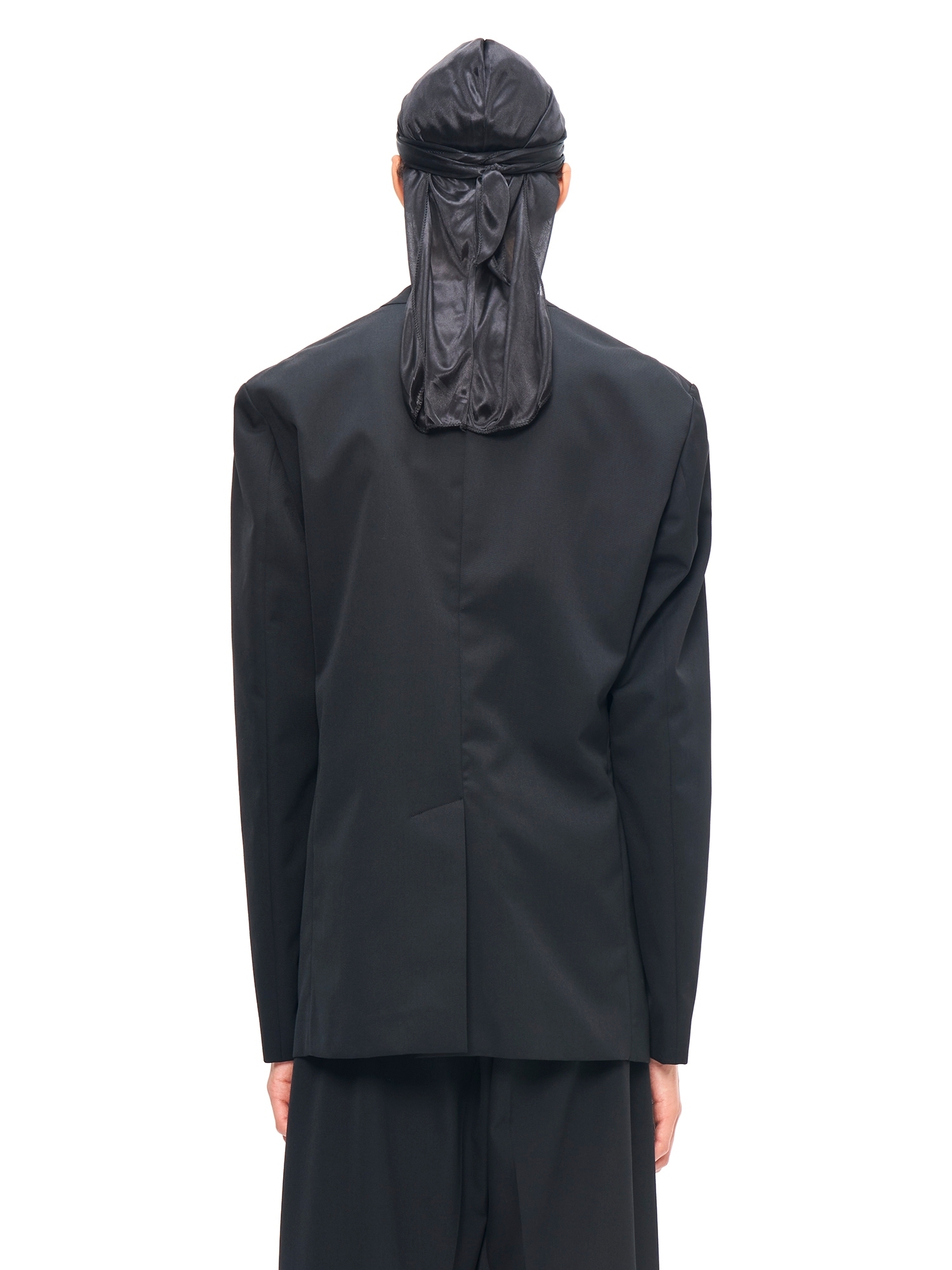 YUKI HASHIMOTO - Y NECK JACKET / BLACK
