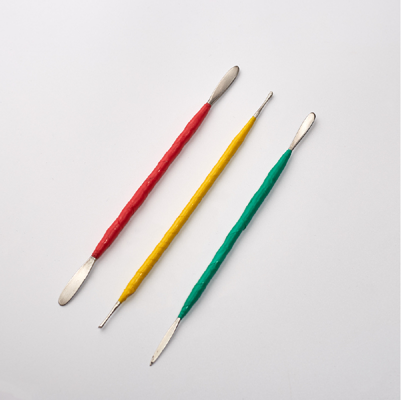 台灣 F&G 不鏽鋼泥塑軟陶工具 3支入
