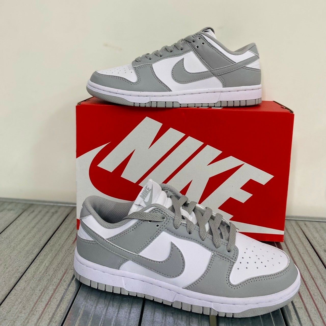 Nike Dunk Low Next Nature 灰白 女鞋 休閒鞋 DD1873-113