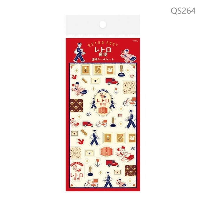 古川紙工  郵務 透明手帳貼紙 / furukawashiko / 日本