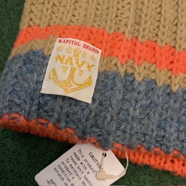 KAPITAL 3G WOOL RID KNIT SNOOD - IN STOCK NOW (現貨發售中)