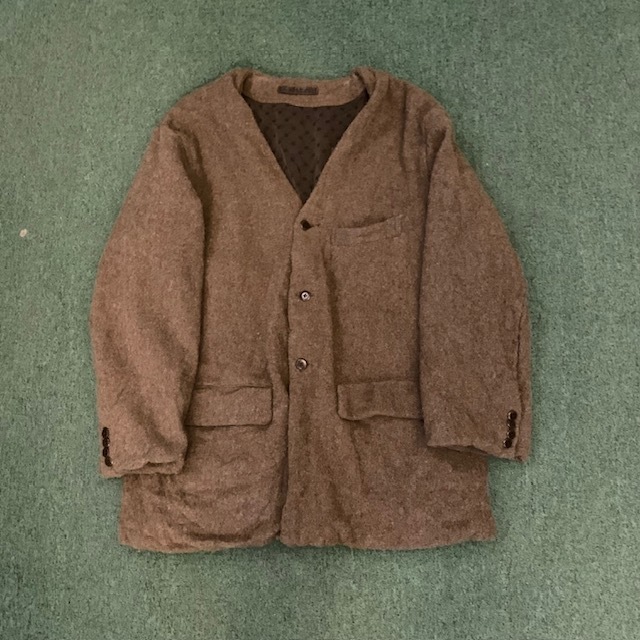 KAPITAL FELTED WOOL CASA JACKET - BROWN SIZE 2 IN STOCK NOW (現貨發售中)