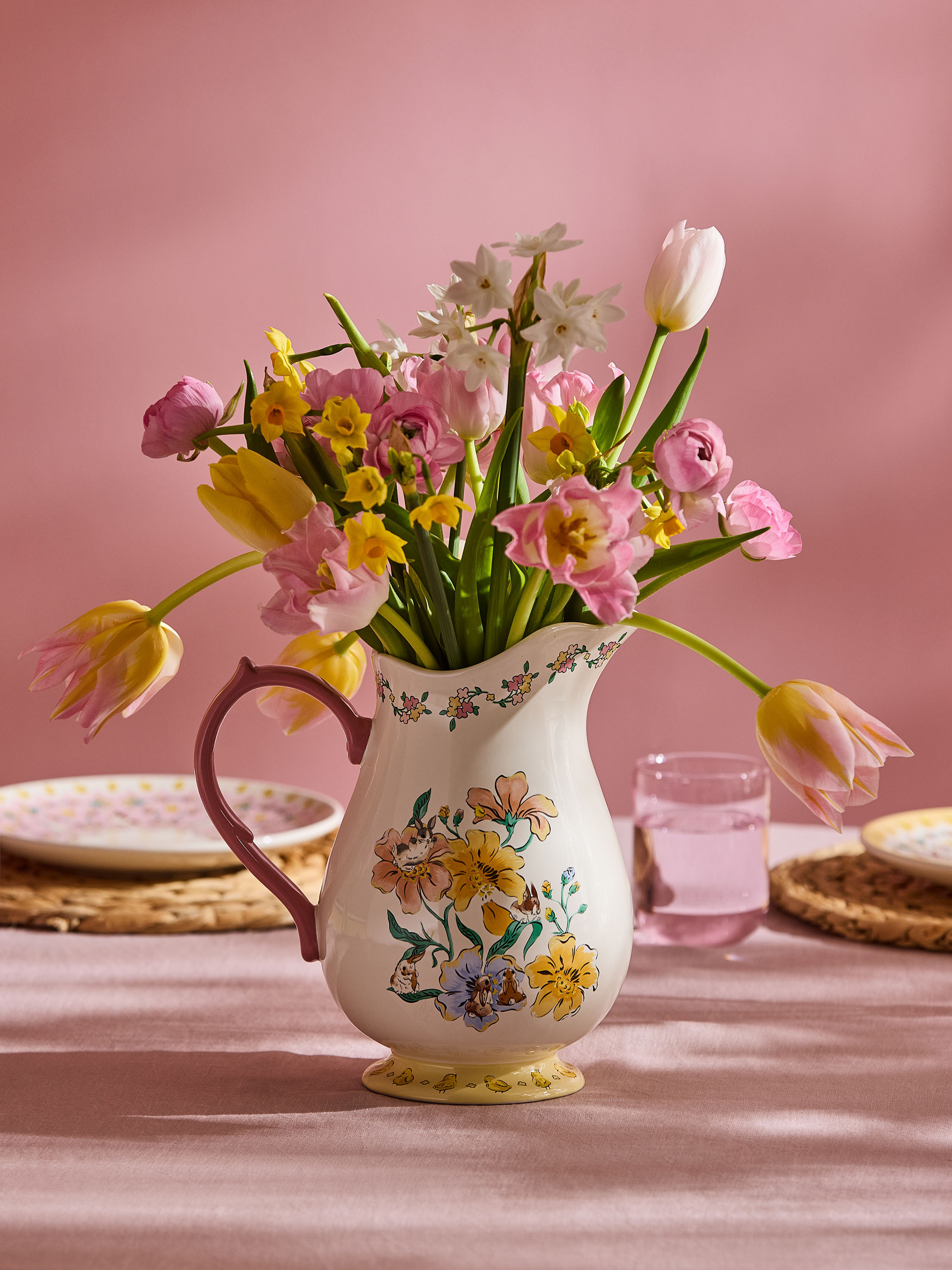 Bunnies Floral 牛奶壺