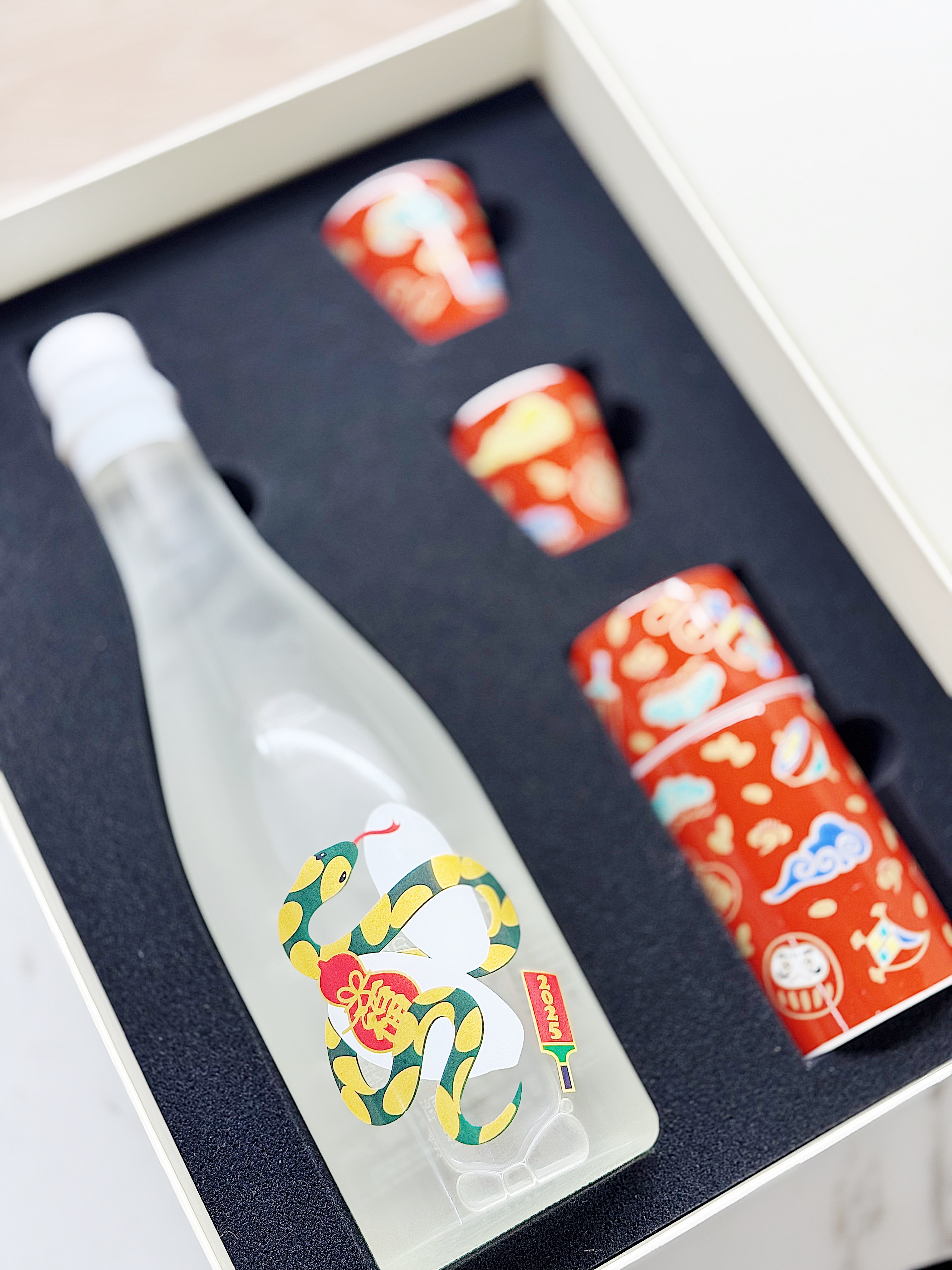 大嶺 2025 蛇年 生肖 九谷燒酒器 套裝