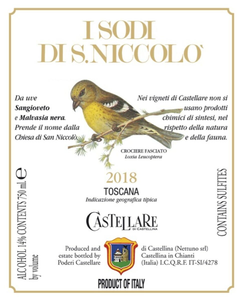 Castellare I Sodi S. Niccolo 2018 (RP94)