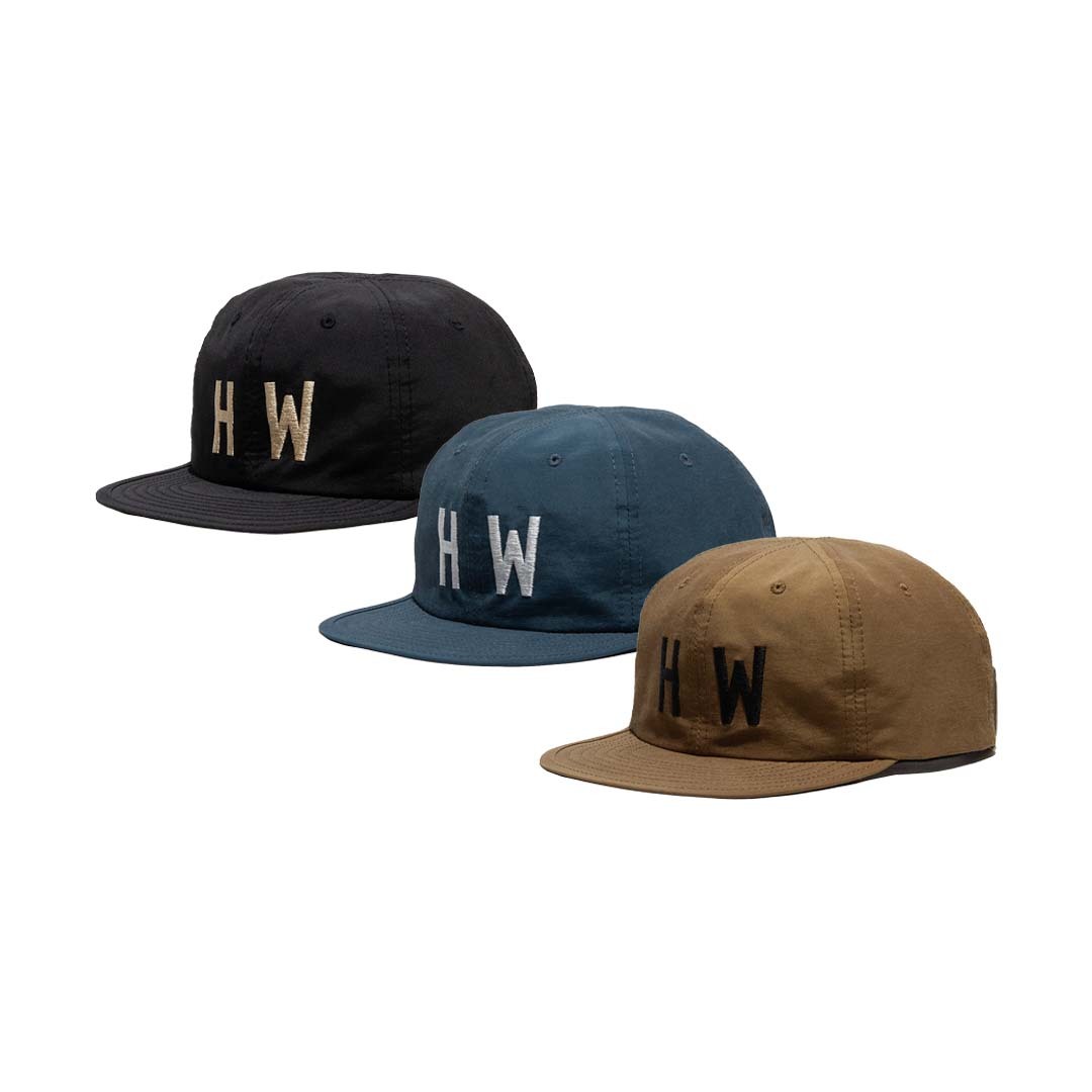 2025SS THE H.W DOG 64 CLOTH CYCLING CAP 刺繡 字體 棒球帽 帽子 現貨 D-01003