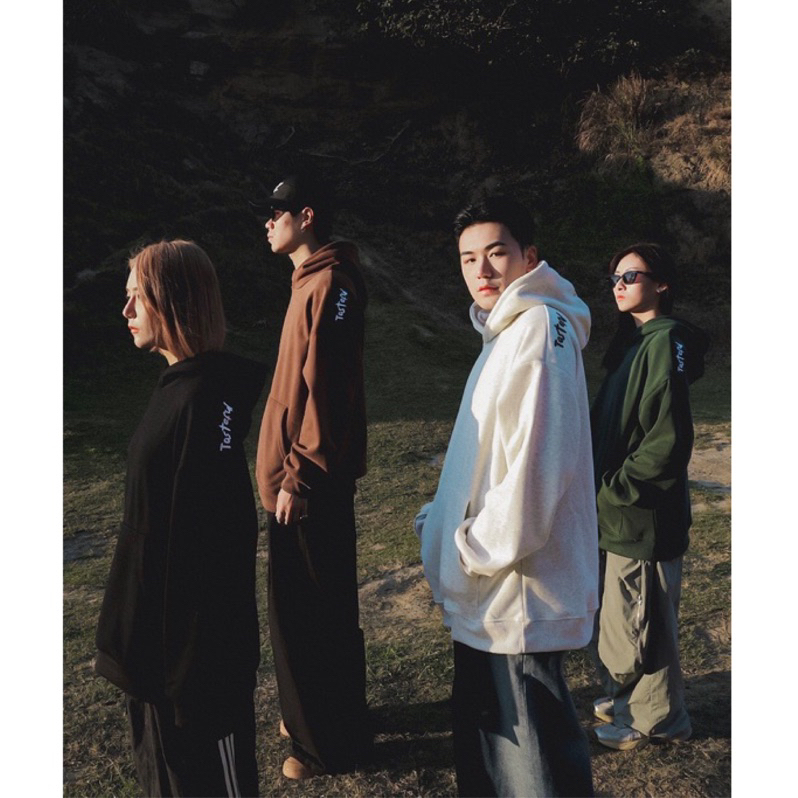 TASTEFUL 品牌 牛奶絨 立體電繡 帽TEE #帽T