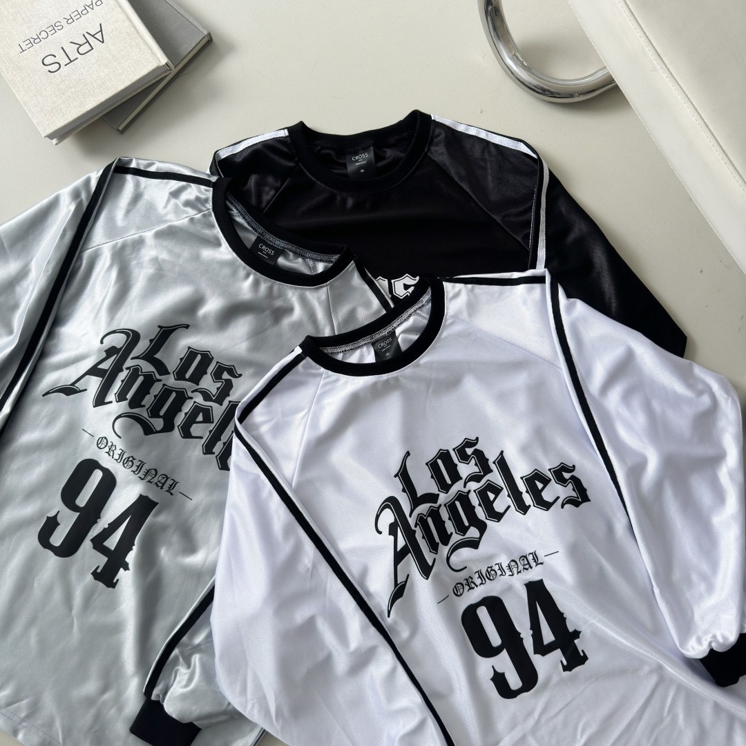 液態金屬感 長袖球衣 (3colors)