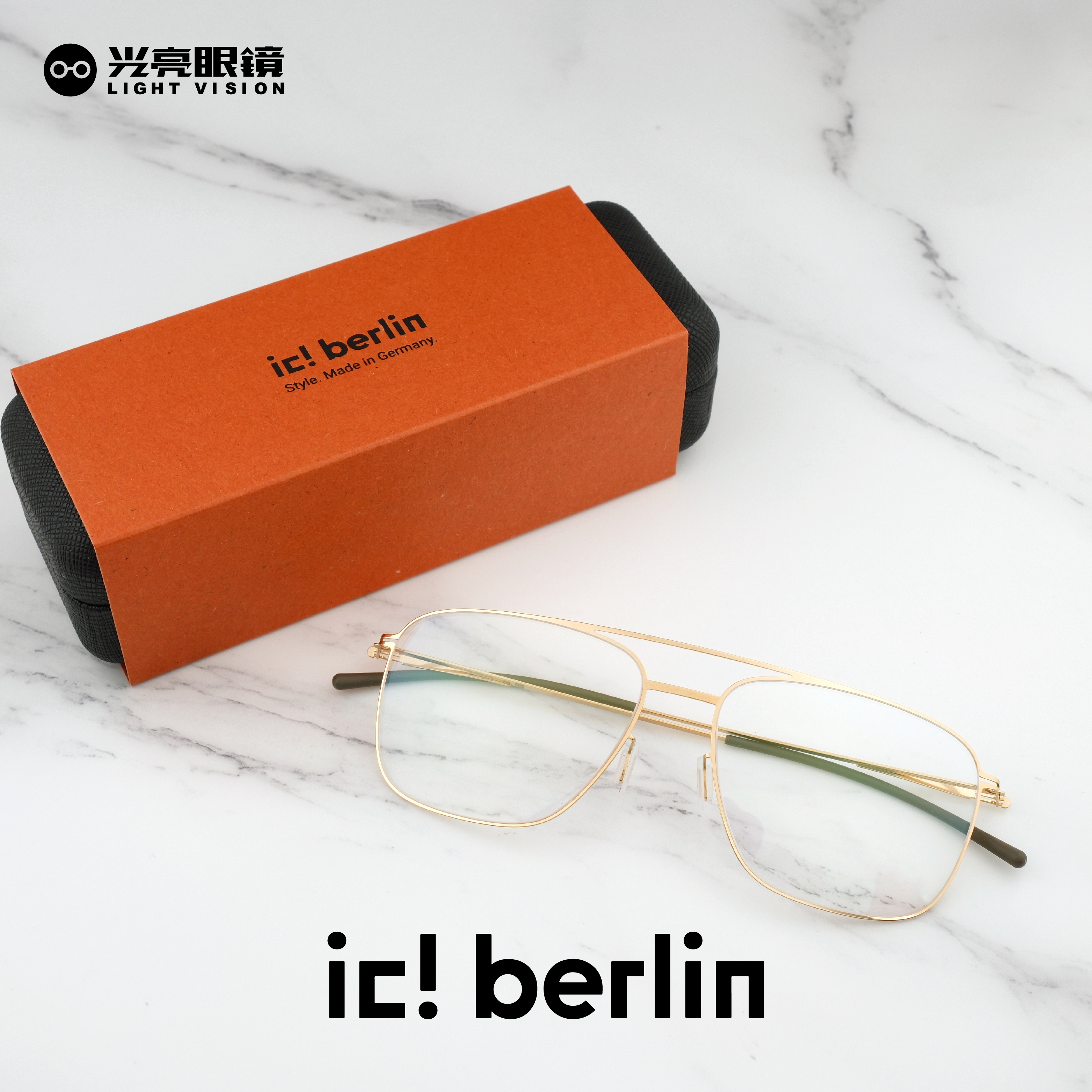 ic! berlin - WES 255／Rosé Gold