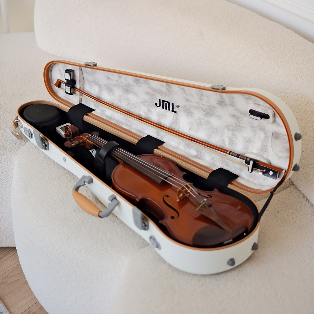 JML 柔肌系列 小提琴三角盒 (白色)