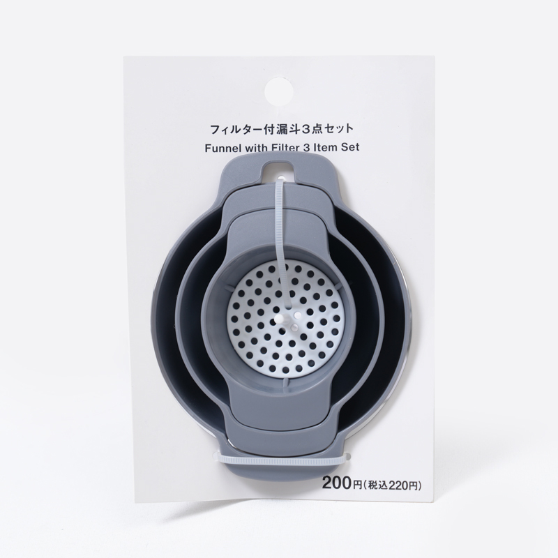 SP 附過濾器漏斗組/3入