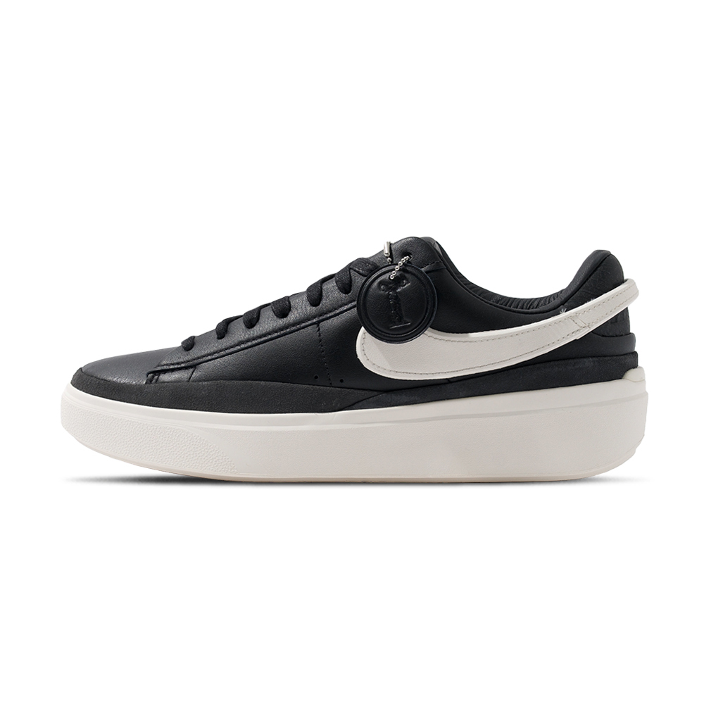 Nike Blazer Phantom Low 男 黑白 經典 滑板鞋 厚底 皮革 復古 休閒鞋 HF3119-001