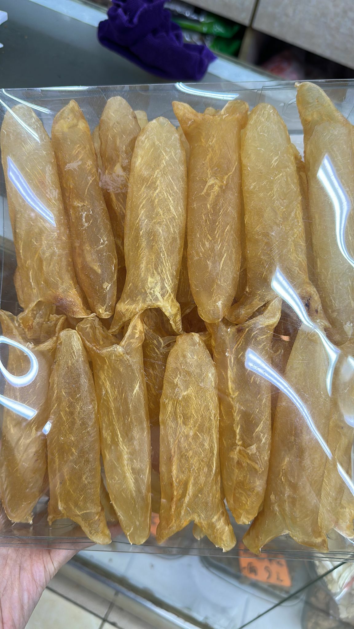 (2119)老身澳洲花膠筒一盒40頭